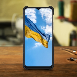 Шкіряна накладка Stenk Cover для TECNO Spark 10 Чорна