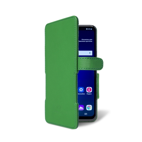 чохол-книжка на LG G7 Fit Зелений Stenk Prime фото 2