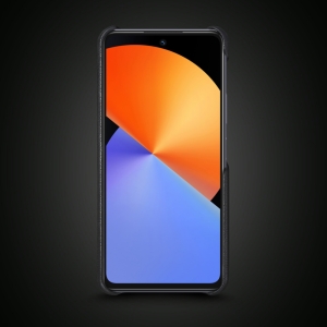 Шкіряна накладка Stenk WoodBacker для Infinix Note 30 Чорна