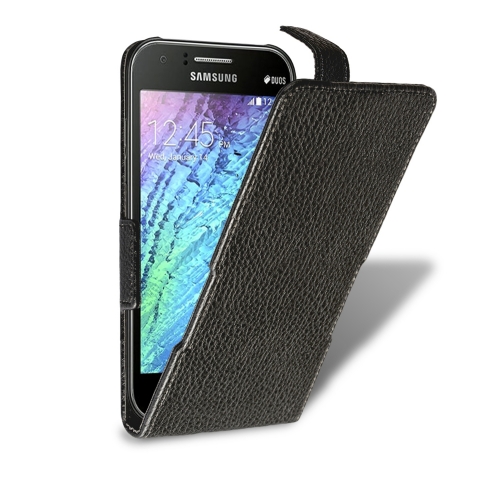 чохол-фліп на Samsung Galaxy J1 (SM-J100H) Чорний Liberty Сняты с производства фото 2
