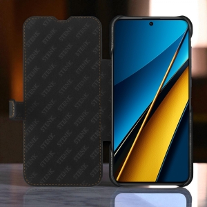 Чохол книжка Stenk Premium для Xiaomi Poco X6 Чорний