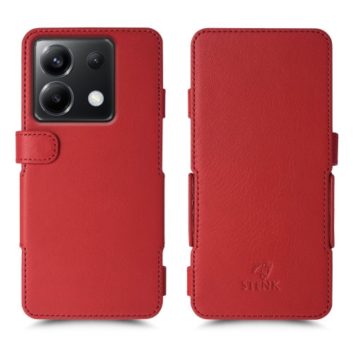 чехол-книжка на Xiaomi Poco X6 Красный Stenk Prime фото 1