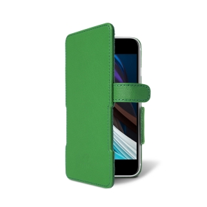 Чехол книжка Stenk Prime для Apple iPhone SE (2020) Зелёный