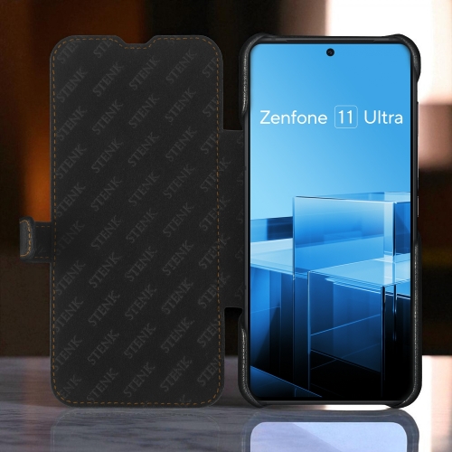 чехол-книжка на ASUS ZenFone 11 Ultra Черный Stenk Premium фото 2
