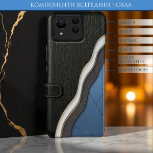 Чехол книжка Stenk Premium для ASUS ZenFone 11 Ultra Чёрный