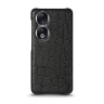Кожаная накладка Stenk Reptile Cover для HuaWei Honor 90 Чёрный
