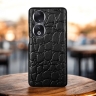 Шкіряна накладка Stenk Reptile Cover для HuaWei Honor 90 Чорний Шкіряна накладка Stenk Reptile Cover для HuaWei Honor 90 Чорний