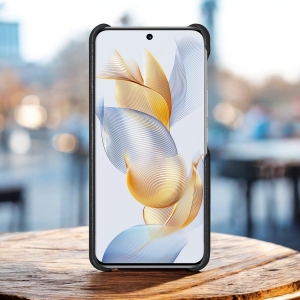 Шкіряна накладка Stenk Reptile Cover для HuaWei Honor 90 Чорний