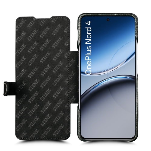 чехол-книжка на OnePlus Nord 4 Черный Stenk Premium фото 2