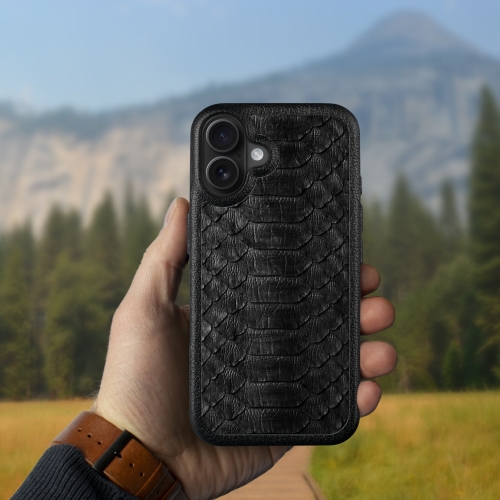 бампер на Apple iPhone 16 Plus Черный Stenk ExBacker фото 4