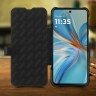 Чехол книжка Stenk Premium для Motorola Moto G75 Чёрный