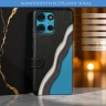 Чохол книжка Stenk Premium для Motorola Moto G75 Чорний