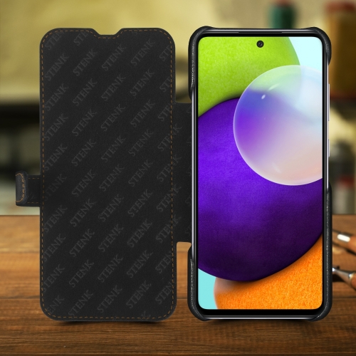 чехол-книжка на Samsung Galaxy A52 Черный Stenk Premium фото 2