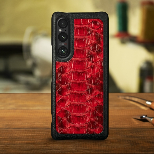 бампер на Sony Xperia 1 V Червоний Stenk ExBacker фото 1