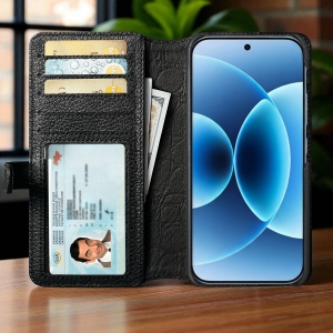 Чохол-портмоне Stenk Premium Wallet для Xiaomi 17 Чорний