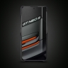 Шкіряна накладка Stenk WoodBacker для Realme GT Neo3 Чорна