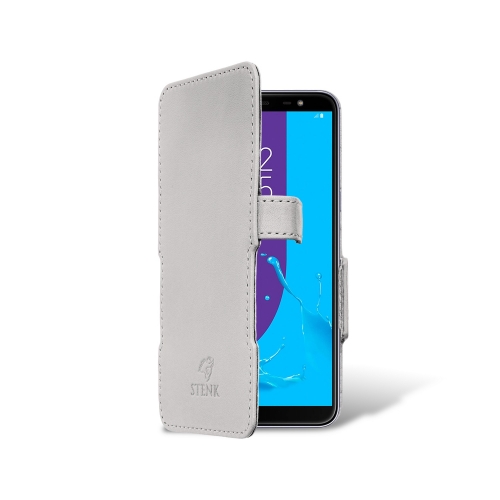 чохол-книжка на Samsung Galaxy J8 (2018) Білий Stenk Prime фото 2