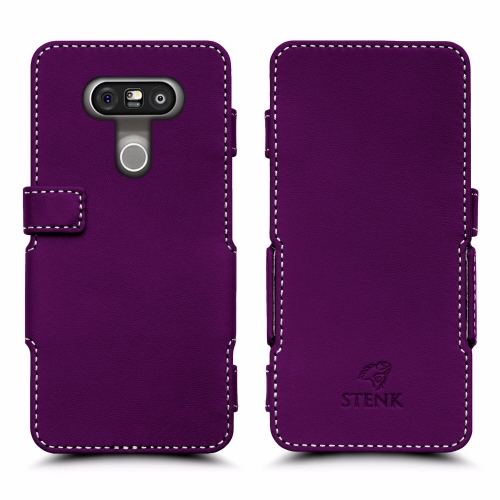 чехол-книжка на LG G5 se Сирень Stenk Prime Purple фото 1