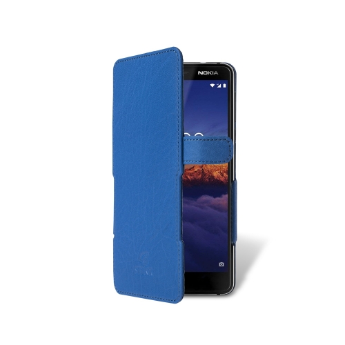 чохол-книжка на Nokia 3.1 Яскраво-синій Stenk Prime фото 2