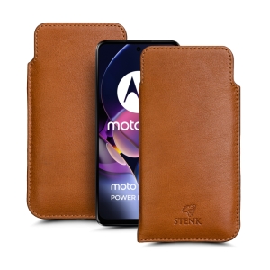 Футляр Stenk Elegance для Motorola Moto G54 Power Camel