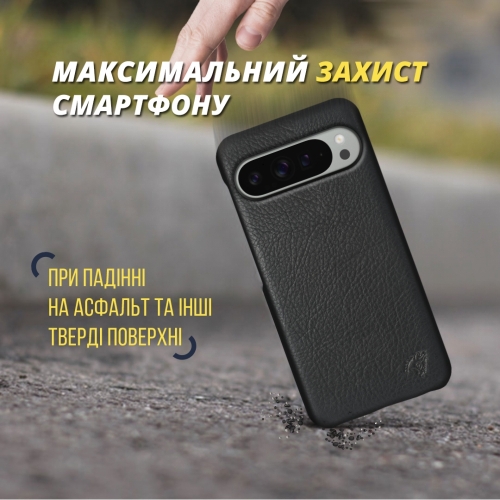 бампер на Google Pixel 9 Pro Черный Stenk Cover фото 5