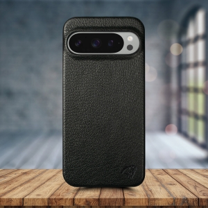 Шкіряна накладка Stenk Cover для Google Pixel 9 Pro Чорний