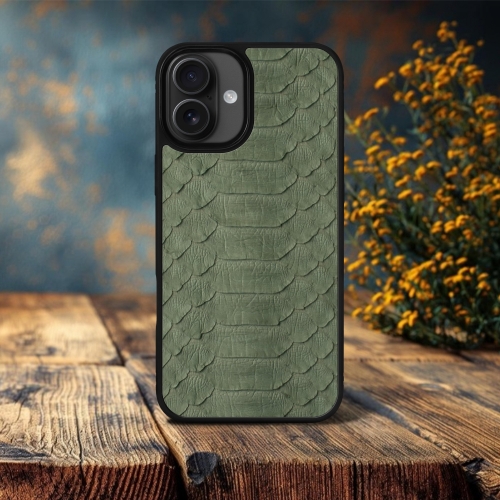 бампер на Apple iPhone 16 Plus Оливковый Stenk SkinBacker фото 2