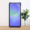 Шкіряна накладка Stenk WoodBacker для Samsung Galaxy A36 Чорний