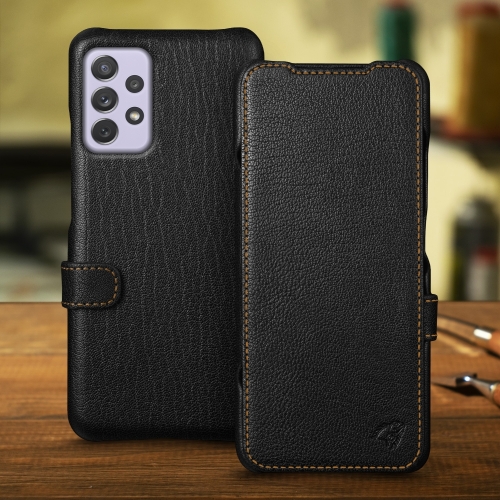 чехол-книжка на Samsung Galaxy A72 Черный Stenk Premium фото 1