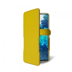 Чехол книжка Stenk Prime для Samsung Galaxy S20 FE Желтый