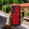 Накладка Stenk ExBacker Python Scales для Sony Xperia 1 VI Красный