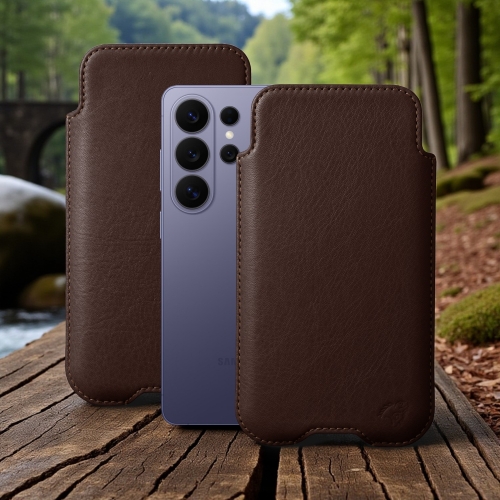 чохол-футляр на Samsung Galaxy S26 Ultra Коричневий Stenk Sportage фото 1