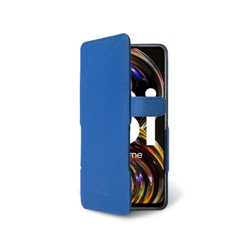чехол-книжка на Realme 8i Ярко-синий Stenk Prime фото 2