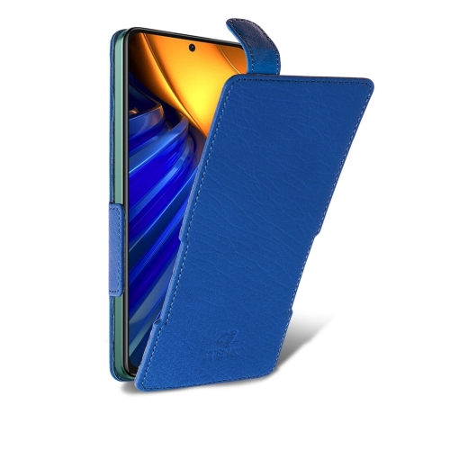 чехол-флип на Xiaomi Poco F4 Ярко-синий Stenk Prime фото 2