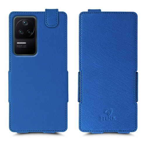чехол-флип на Xiaomi Poco F4 Ярко-синий Stenk Prime фото 1