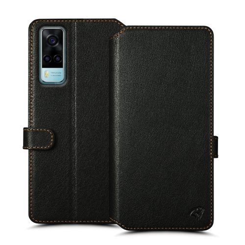 чохол-гаманець на Vivo Y53s 4G Чорний Stenk Premium Wallet фото 1