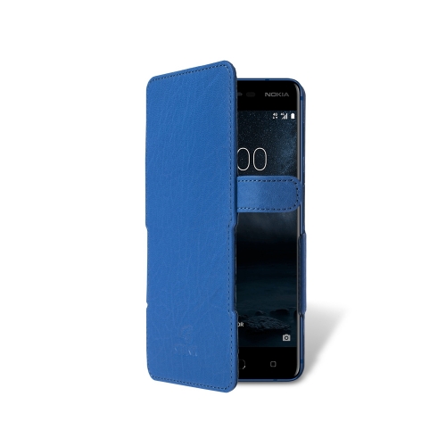 чохол-книжка на Nokia 5 Яскраво-синій Stenk Prime фото 2