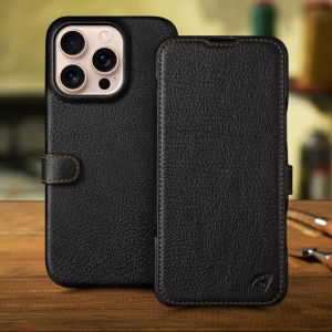 Чохол книжка Stenk Premium для Apple iPhone 16 Pro Max Чорний