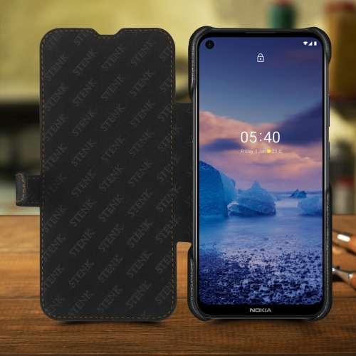 чохол-книжка на Nokia 5.4 Чорний Stenk Premium фото 2