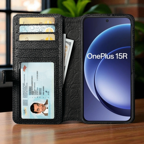 чохол-гаманець на OnePlus 15R Чорний Stenk Premium Wallet фото 2