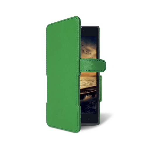 чохол-книжка на Nomi i508 Energy Зелений Stenk Сняты с производства фото 2