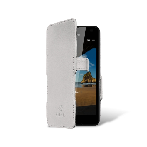чохол-книжка на Microsoft Lumia 550 Білий Stenk Сняты с производства фото 2
