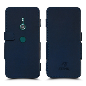 Чехол книжка Stenk Prime для Sony Xperia XZ3 Синий