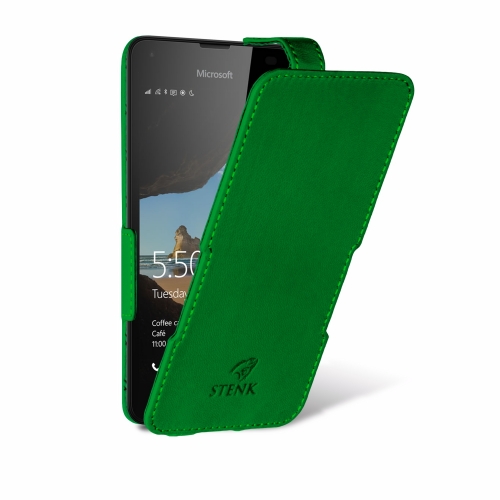 чохол-фліп на Microsoft Lumia 550 Зелений Stenk Сняты с производства фото 2