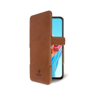 Чехол книжка Stenk Prime для OPPO A98 Camel