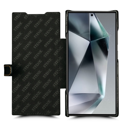 чехол-книжка на Samsung Galaxy S24 Ultra Черный Stenk Premium фото 2