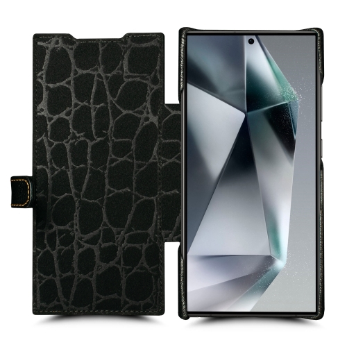 чехол-книжка на Samsung Galaxy S24 Ultra Черный Stenk Premium фото 2