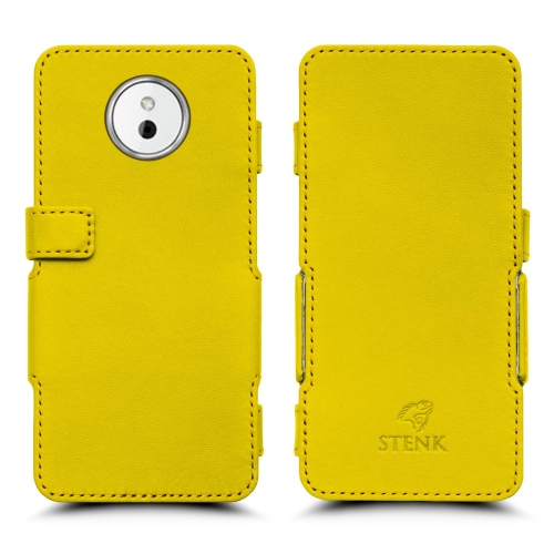 чохол-книжка на HTC Desire 609D Жовтий Stenk Сняты с производства фото 1