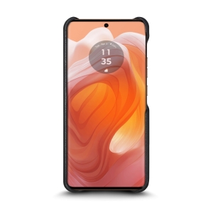 Шкіряна накладка Stenk Reptile Cover для Motorola Edge 50 Ultra Чорний