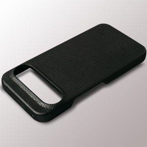 Кожаная накладка Stenk Cover для Google Pixel 9 Черный